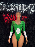 Green Superhero Bottlegirl Bodysuit – Halloween Costume, Cosplay & Clubwear